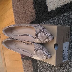 Clarks collection linvale jerica natural snake